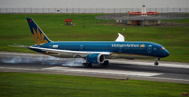 Vietnam Airlines tổ chức Lễ chào mừng chiếc máy bay Boeing 787-9 Dreamliner đầu tiên
